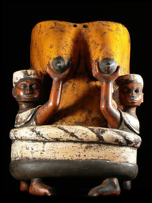 Masque ventre Gelede - Yoruba / Nago - Nigeria / Benin